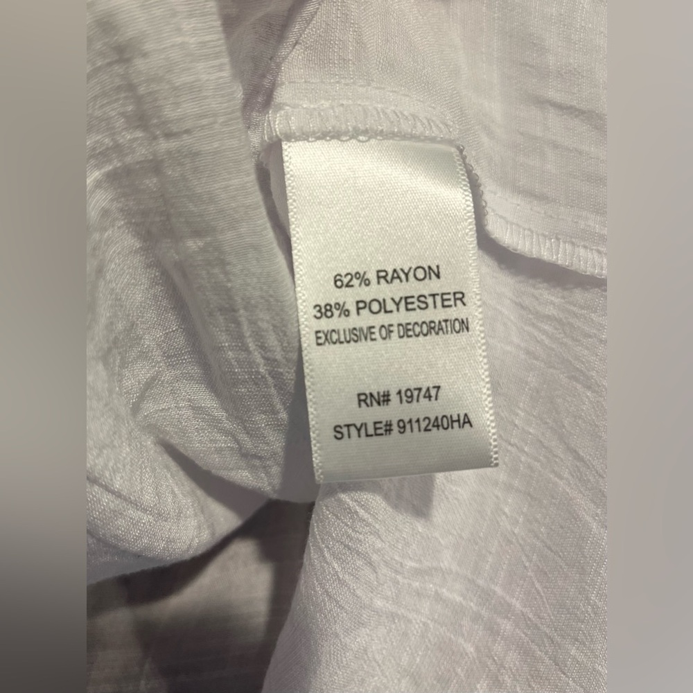 Counterparts Boho Long Sleeve White Blouse - Picture 8 of 9